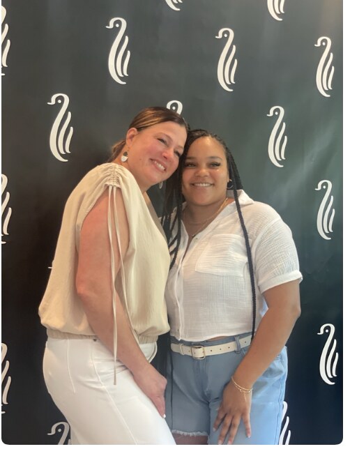 Two family members together at Faith, Family and Finance 2023