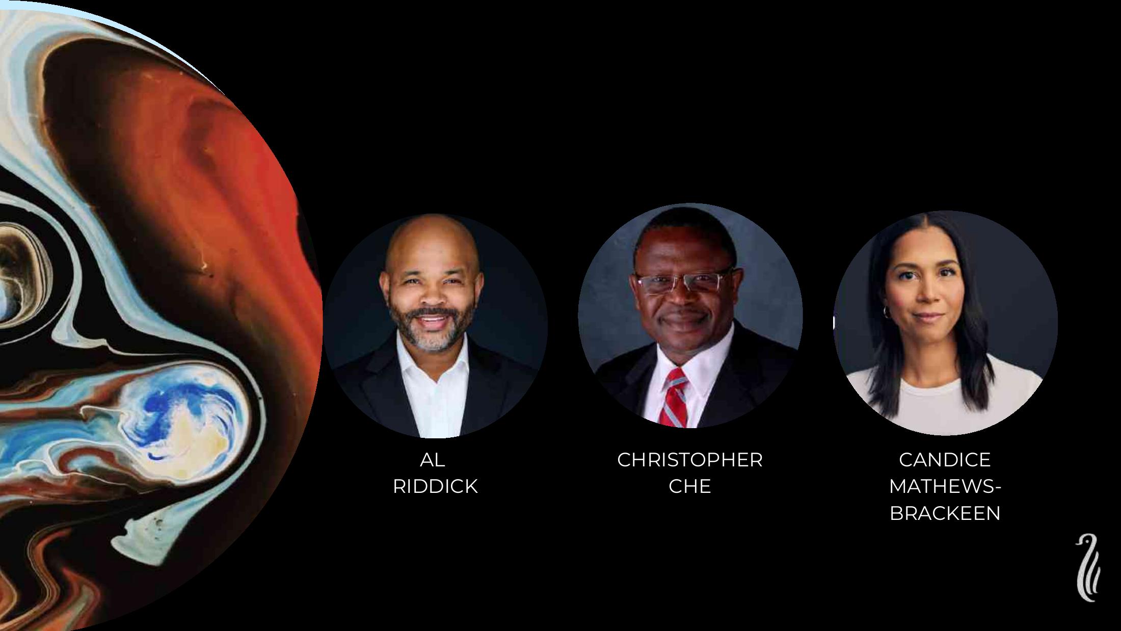 Finance panel presenter slide from Faith, Family and Finance 2025